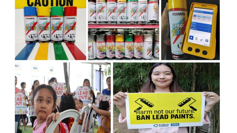 EcoWaste Coalition Identifies More Paints with High Lead Content, Presses Action to Uphold Lead Paint Ban