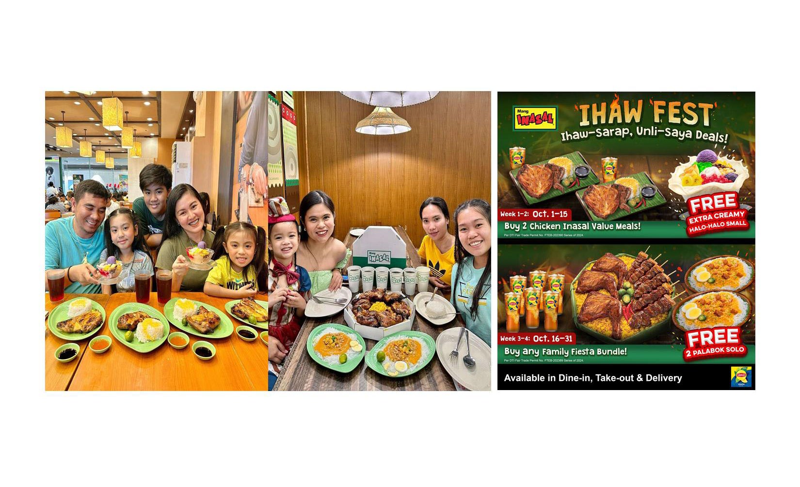 Celebrate Ihaw Fest at Mang Inasal this October