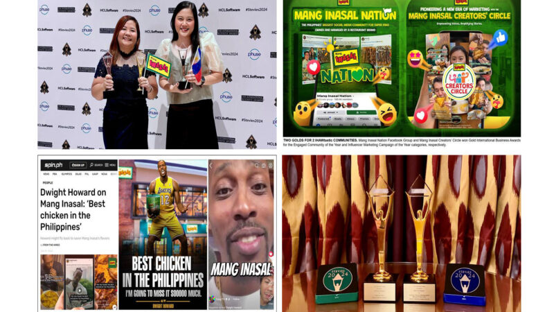 Mang Inasal shines as the only PHL restaurant winner  at the 21st International Business Awards