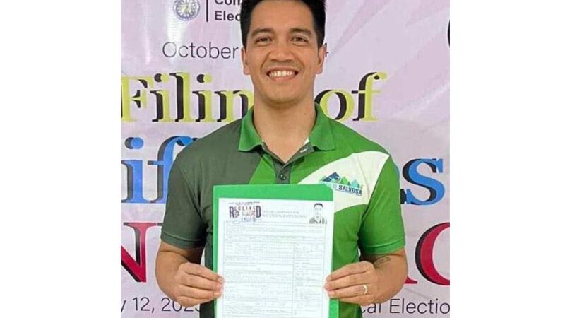 Statement of Atty. Paolo Salvosa On the Filing of his COC for Councilor of Baguio City