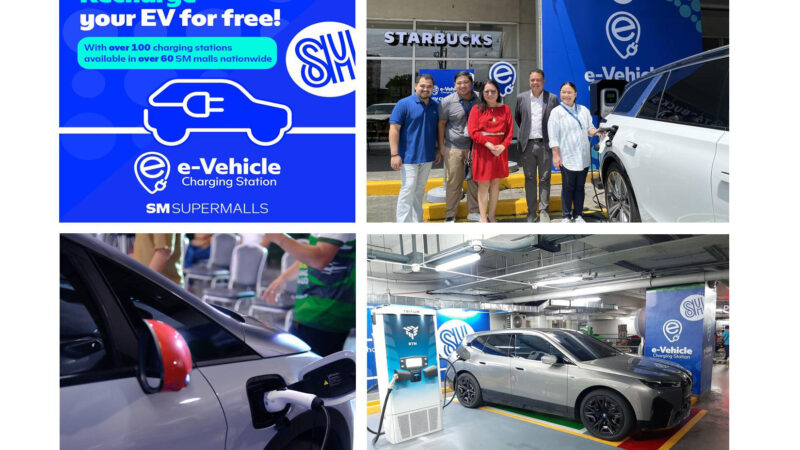 SM Supermalls powers up sustainability with expanded electric vehicle charging network