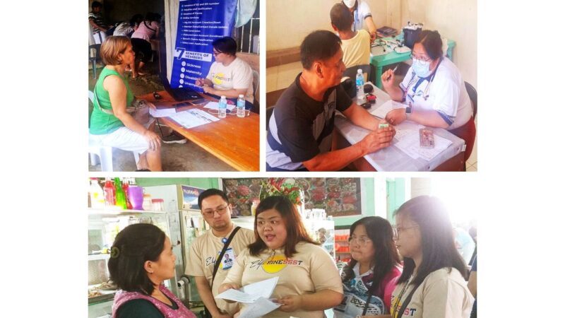 SSS LA UNION OFFERS E-SERVICES, MEDICAL MISSION, WARNS ERRING EMPLOYERS IN NAGUILIAN TOWN