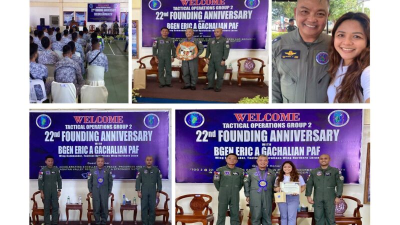 TOG2 in its 22nd Founding Anniversary acknowledges  personnel, stakeholders’ contribution to its accomplishments