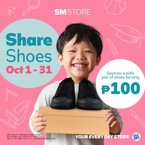 SM launches expanded Share Shoes program for underprivileged students