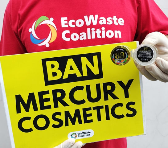 EcoWaste Coalition Finds Mercury in Cheap But Highly Toxic Skin Whitening Cream