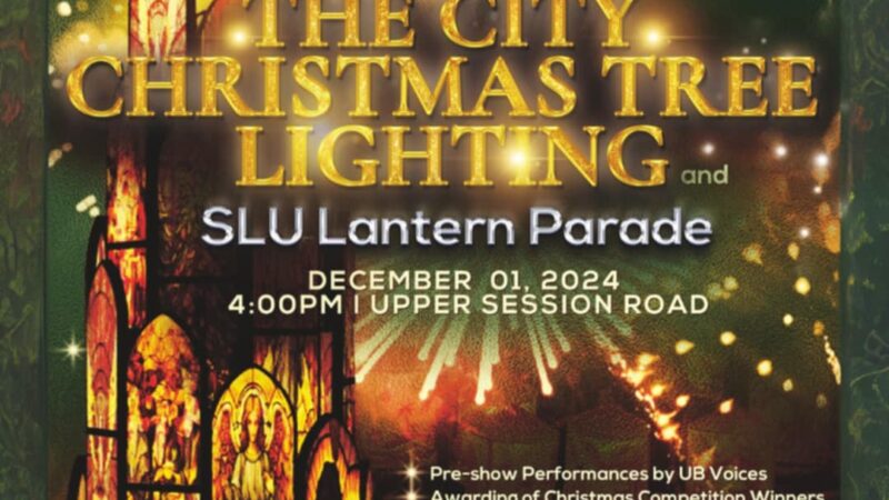 ANNUAL CHRISTMAS TREE LIGHTING ON DEC. 1