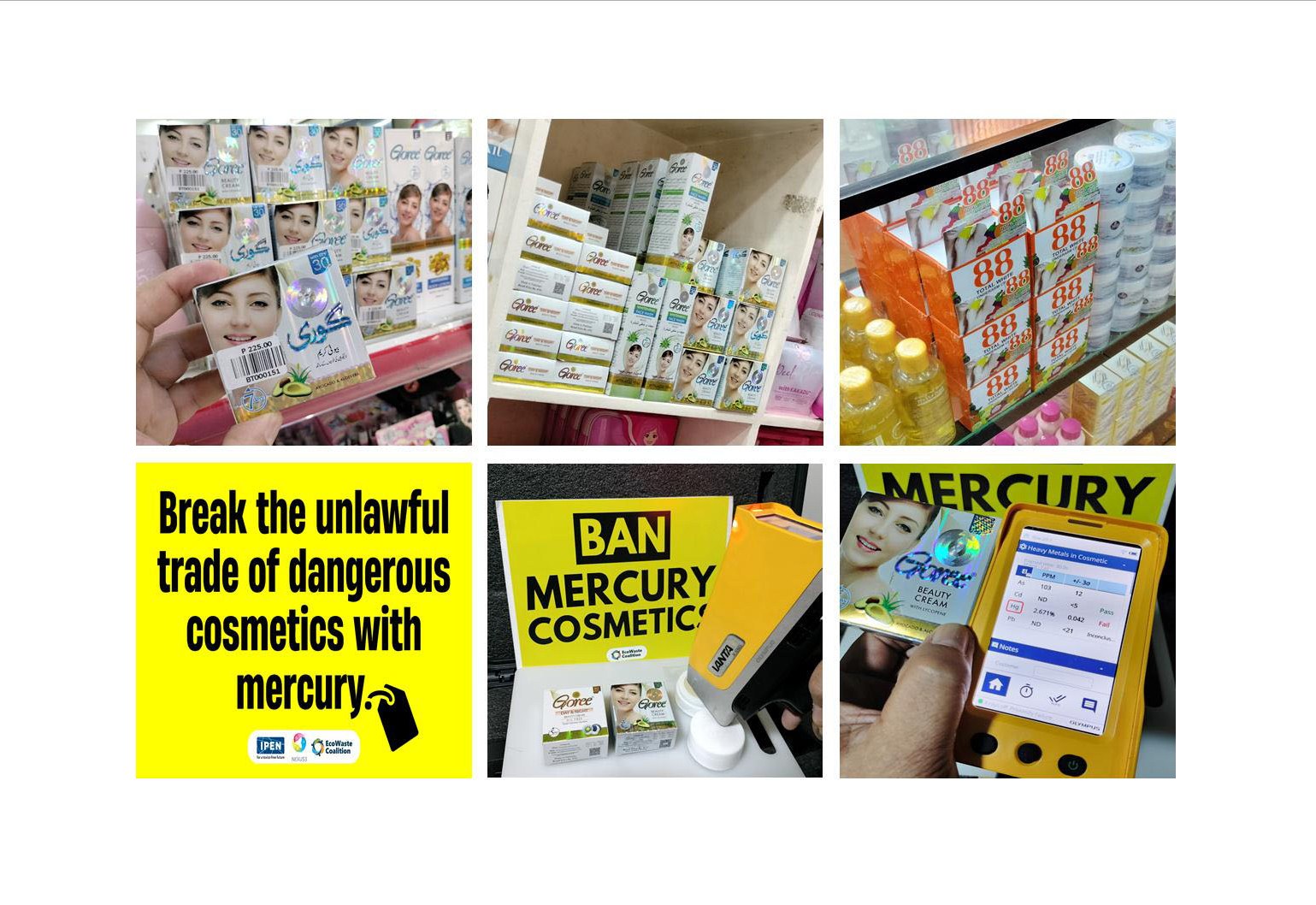 EcoWaste Coalition Calls Out FDA-Cebu as Illegal Trade of Mercury Cosmetics Persists