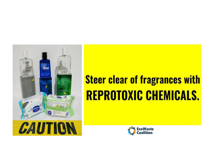 EcoWaste Coalition Proposes Info Drive ahead of the Impending Ban on Fragrance Ingredient Known to Cause Reproductive Harm