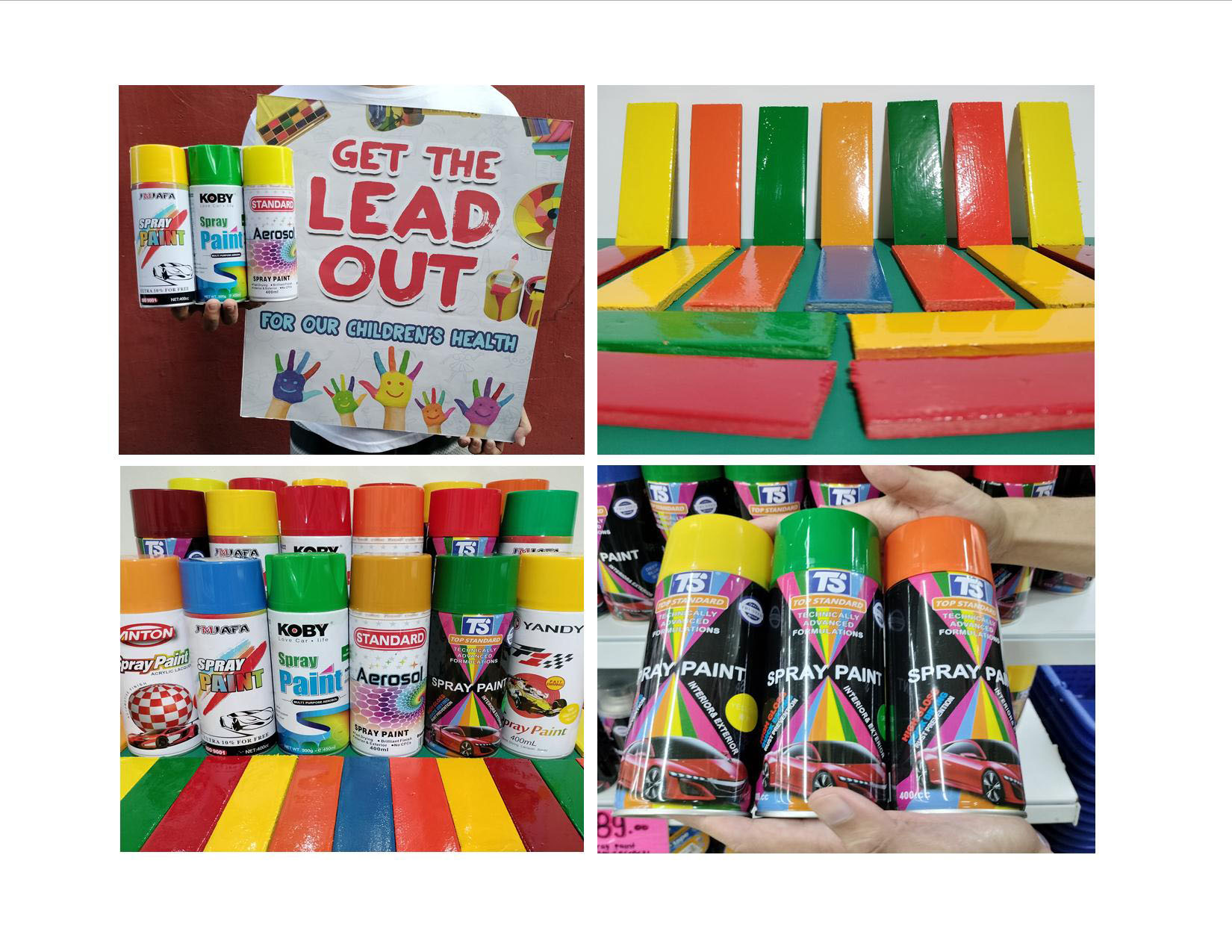 EcoWaste Coalition Demands Immediate Removal of Leaded Paints from Store Shelves