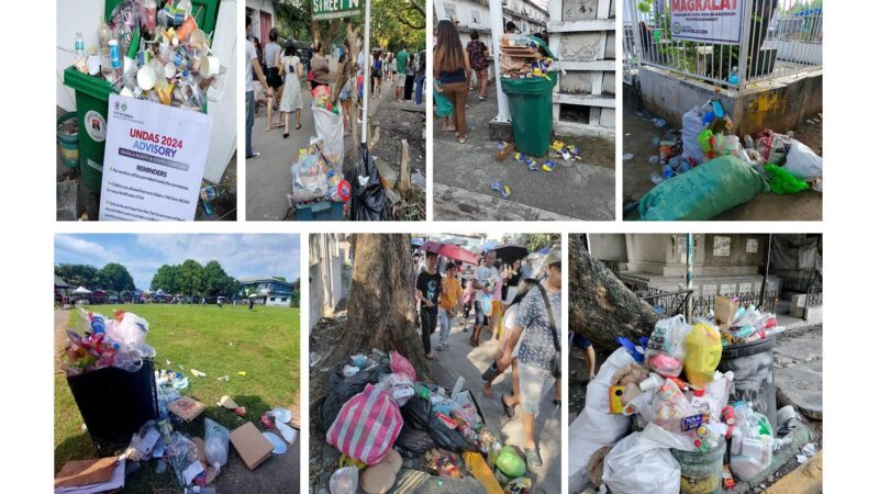 EcoWaste Coalition to Cemetery Visitors: Next Undas, Please Bring Your Discards Home!