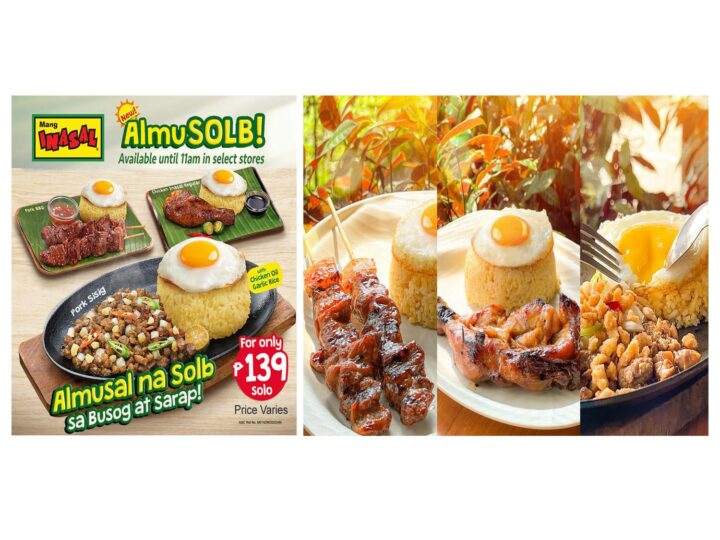 Mang Inasal launches AlmuSOLB Breakfast Meals