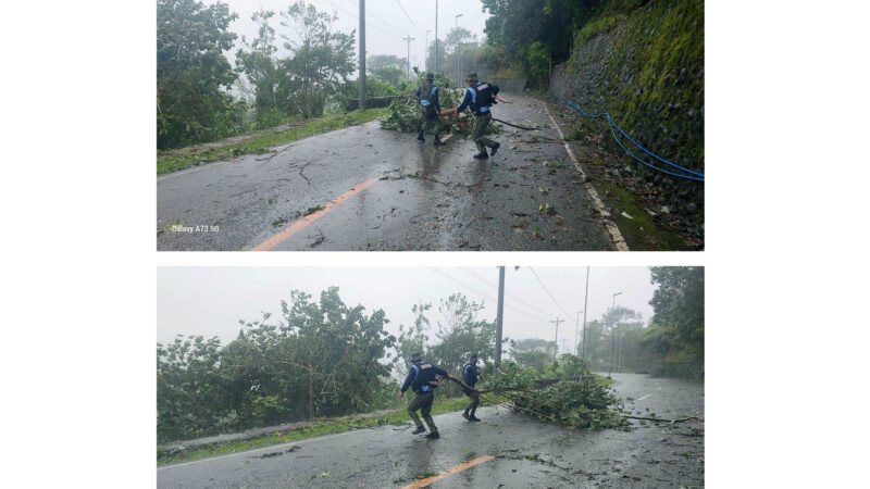 Road CLearing Operation in Brgy. Dangoy, Lubuagan, Kalinga