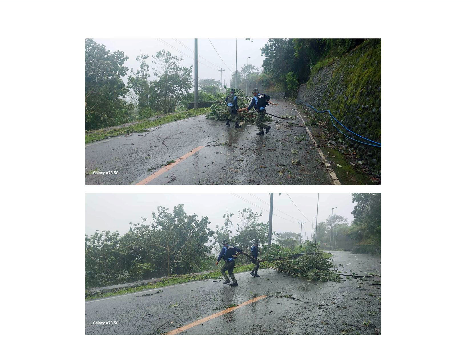 Road CLearing Operation in Brgy. Dangoy, Lubuagan, Kalinga