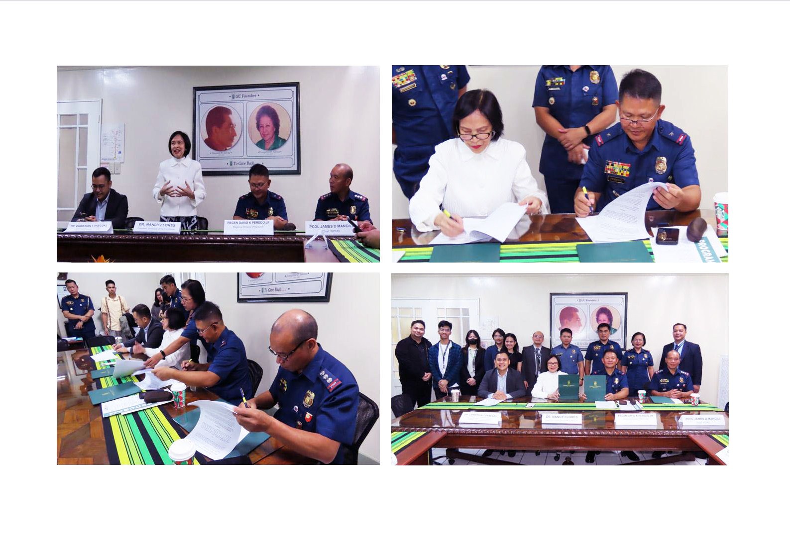 Memorandum of Partnership Agreement (MOPA) held at the UC Conference Room