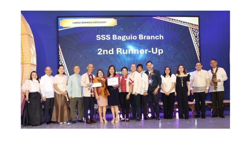 SSS Baguio recognized as a quality workplace achiever