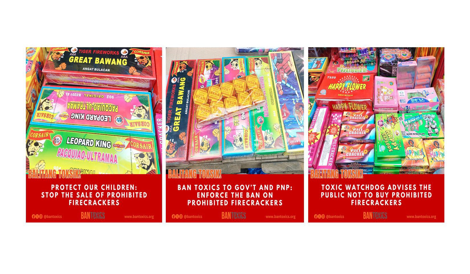 Toxic Watchdog Raises Alarm Over Early Sale of Prohibited Firecrackers