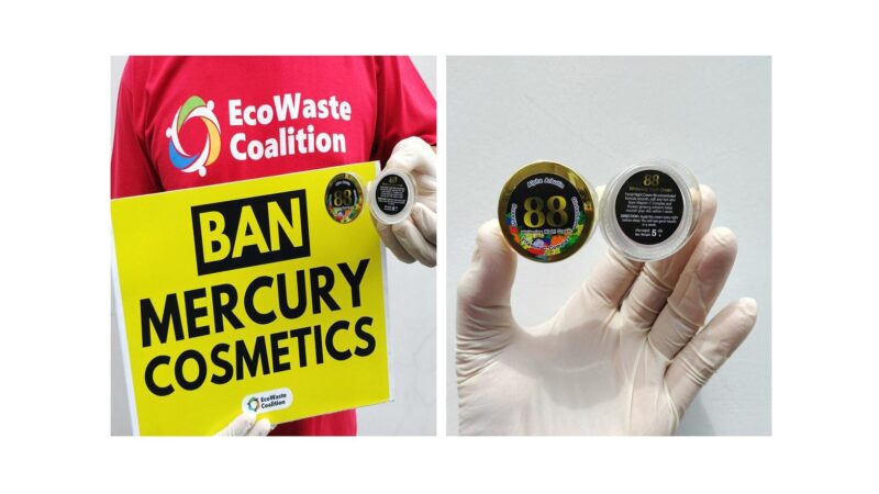 EcoWaste Coalition Welcomes FDA’s Latest Move Banning Cheap But Mercury Tainted Skin Whitening Cream