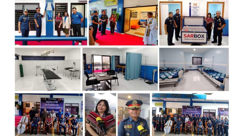 Commemorates the Inauguration of the newly renovated Camp Bado Dangwa Hospital