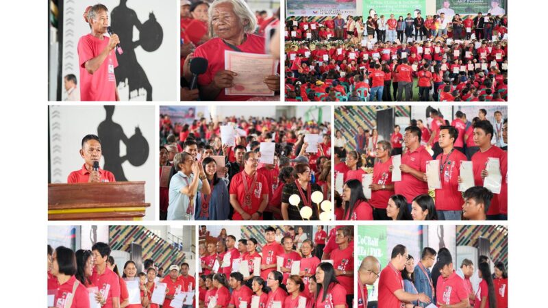 DAR empowers around 4,000 Cordilleran Farmers with Php 80M Loan Condonation, Land Titles, Farm Machineries, Farm-to-Market Roads