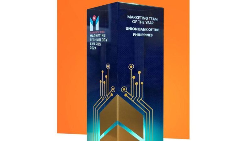 UnionBank named ‘Marketing Team of the Year’ at Marketech APAC Awards 2024, championing customer-centric banking