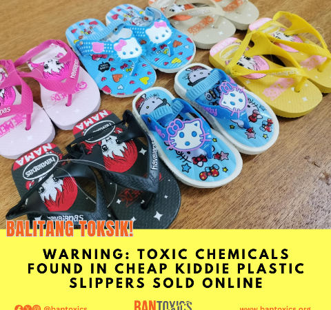 Toxic watchdog warns against kiddie slippers with harmful chemicals that pose serious risks to children