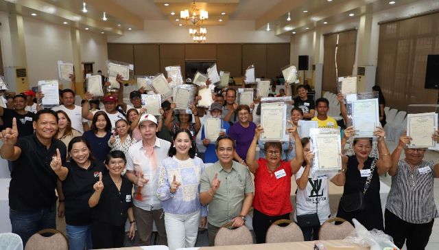 BCDA distributes titles to project-affected landowners in Pampanga