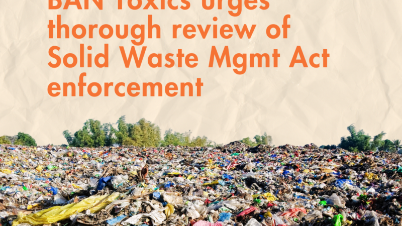 Envi Group Calls for Comprehensive Review of Solid Waste Management Act Implementation