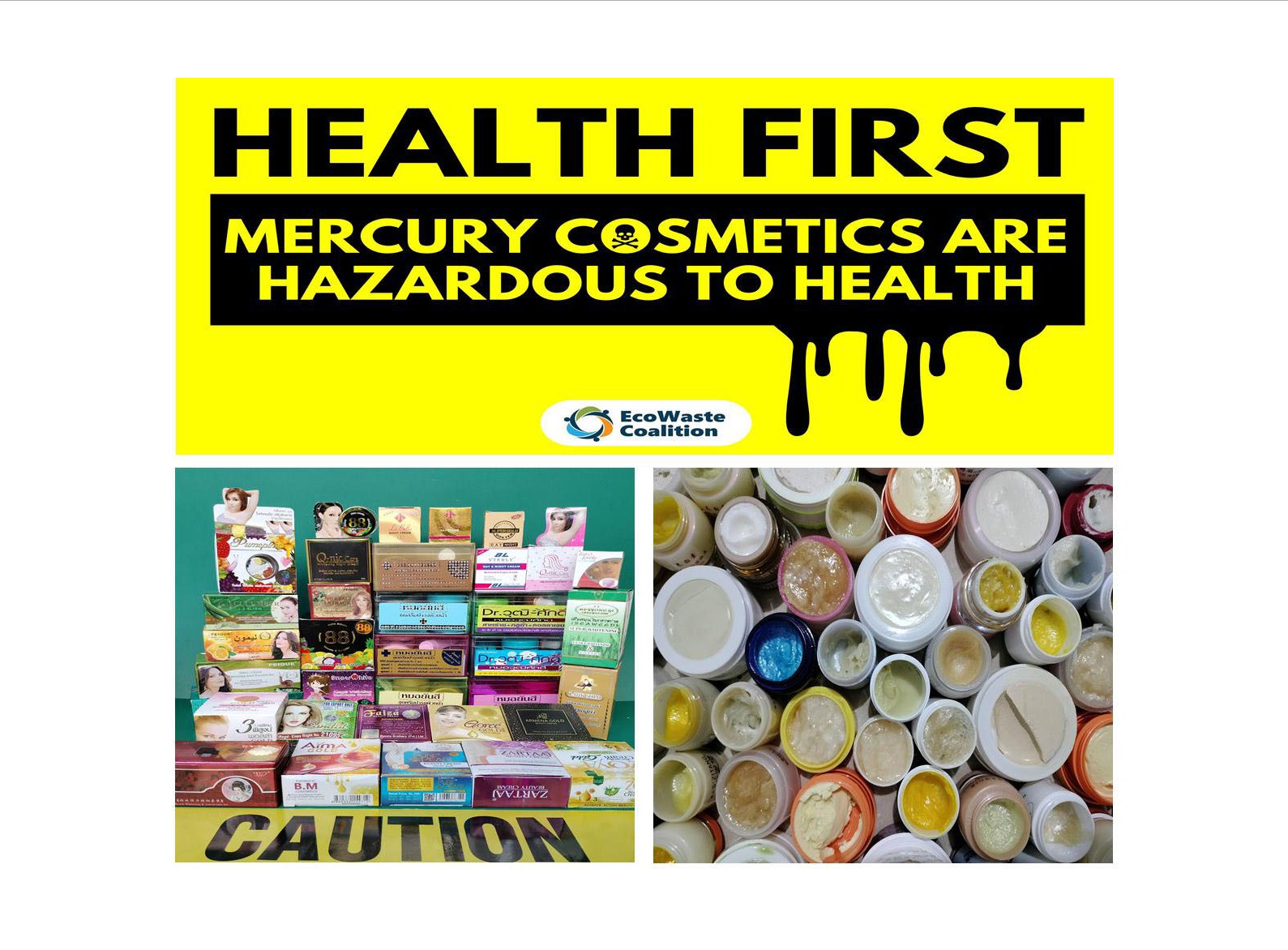 EcoWaste Coalition Bares List of 35 Skin Lightening Products Contaminated with Toxic Mercury, Calls for Concerted Action in 2025 to Break the Illegal Trade