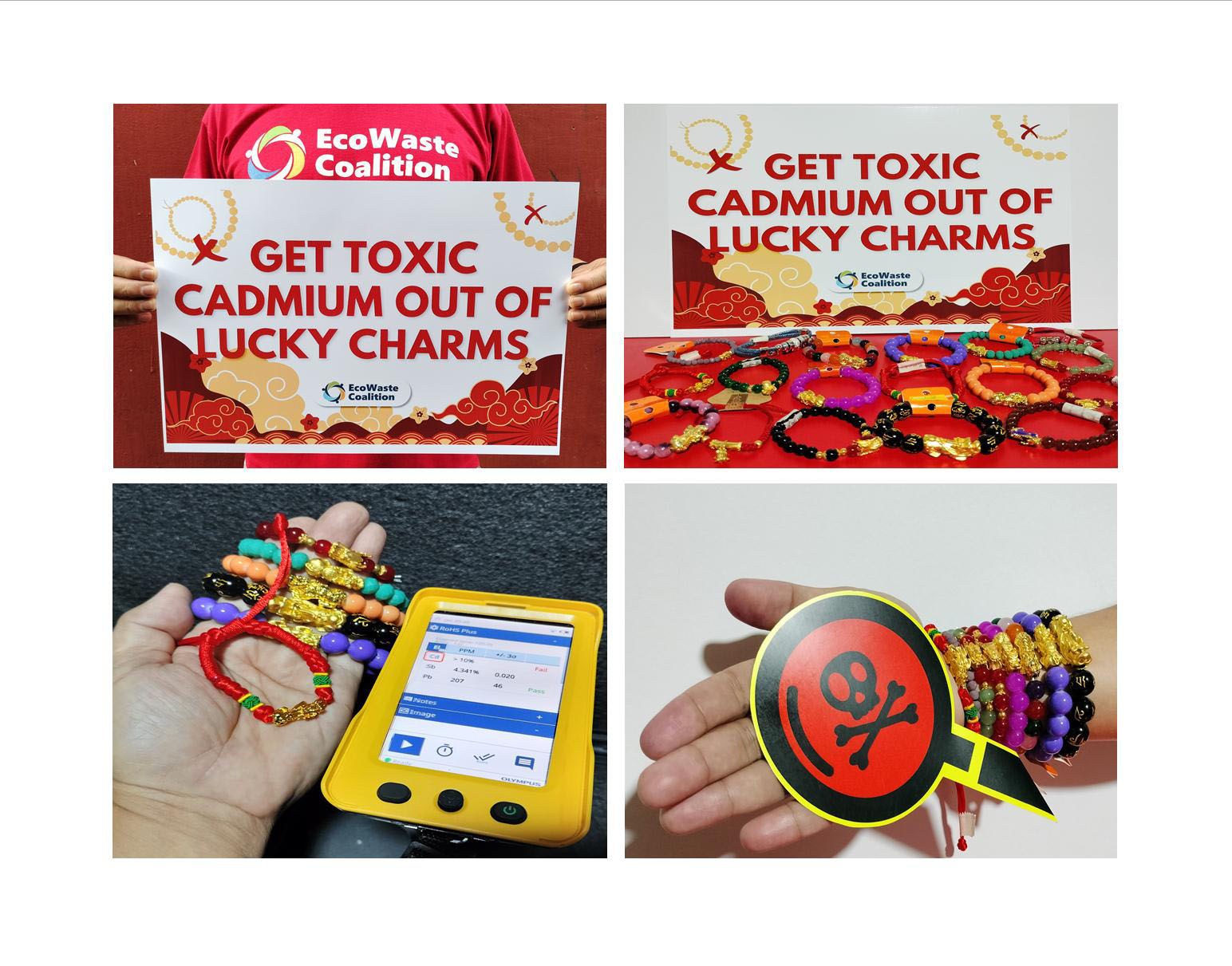 EcoWaste Coalition: Get Toxic Cadmium Out of Lucky Charm Bracelets