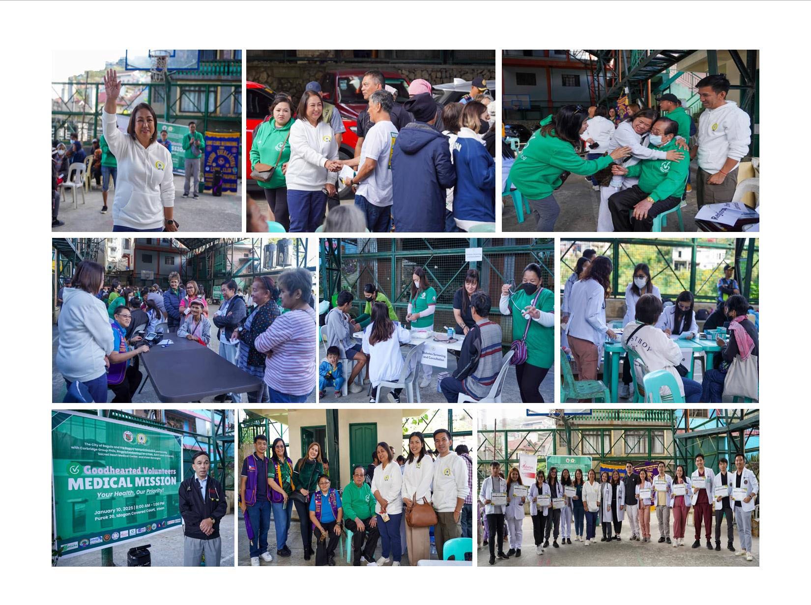 Goodhearted Volunteers Medical Mission matagumpay na nakapagbigay ng libreng pangangalagang pangkalusugan sa mahigit 300 pasyente sa Irisan