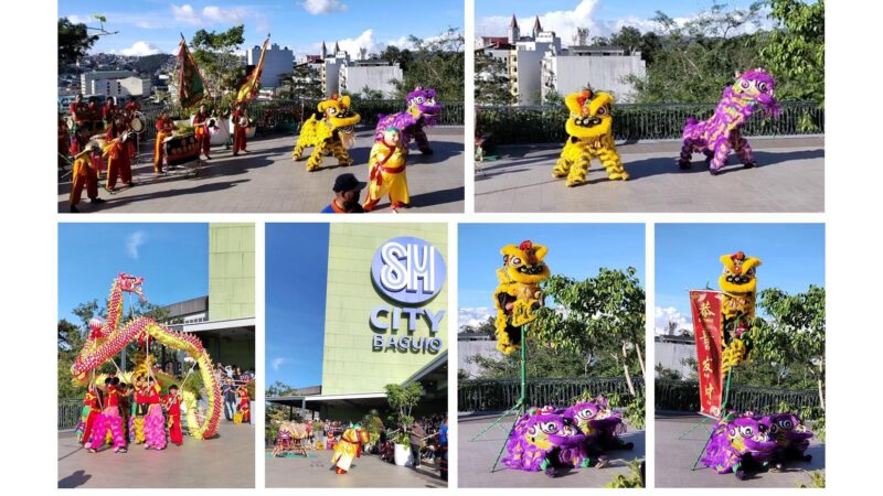 Spring Festival celebrated with Lion and Dragon Dance at SM City Baguio