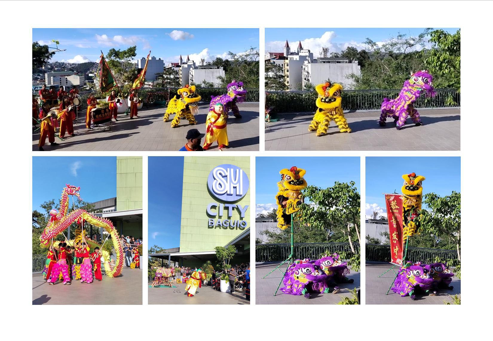 Spring Festival celebrated with Lion and Dragon Dance at SM City Baguio