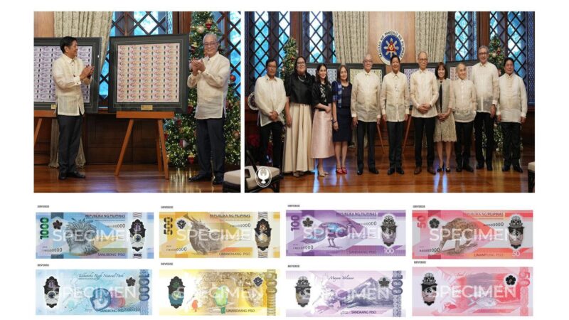 President Marcos Receives New Polymer Banknote Series from BSP