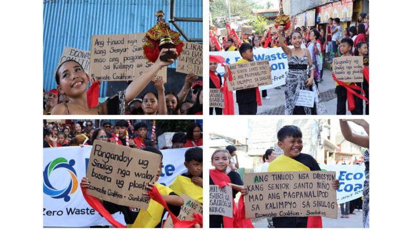 Sinulog-Inspired Parade in Cebu Calls for a Plastic Free Celebration