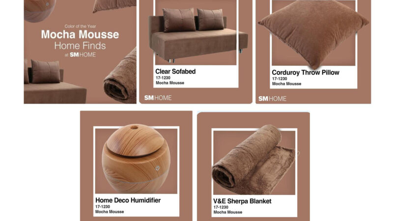 Mocha Mousse Home Finds at SM Home