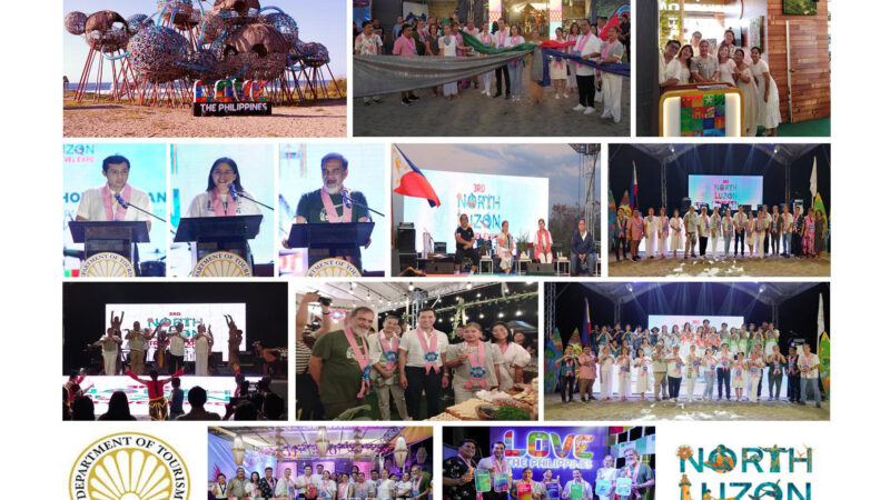 “3rd North Luzon Travel Expo is a testament to the DOT’s commitment to Fostering Sustainable Tourism Development across the Region”  – Sec. Frasco