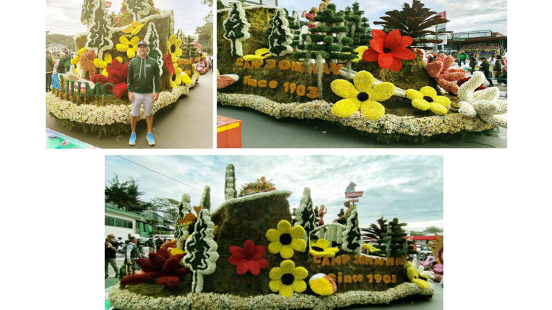 BCDA-JHMC joined the Panagbenga Grand Float Parade