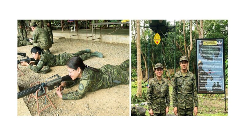 IBP-Northern Luzon Governor Joins Military Reserve Training