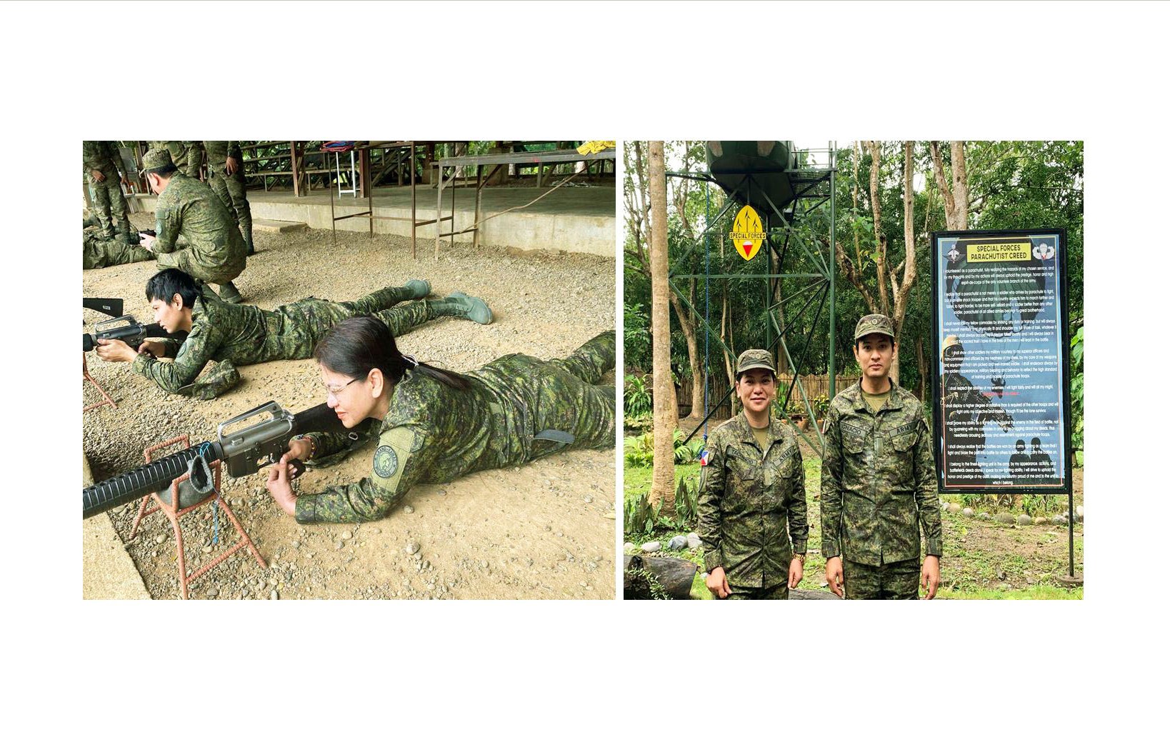 IBP-Northern Luzon Governor Joins Military Reserve Training