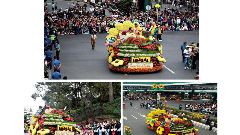 Mang Inasal won the Grand Floral Float Medium Category at the 2025 Panagbenga Festival