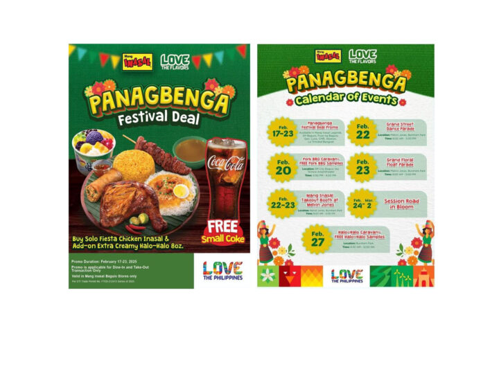 Mang Inasal, “LOVE THE FLAVORS” Celebrating PANAGBENGA Festival in Baguio City