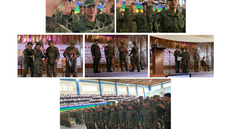 1405th CDC holds graduation rites for new reservists in Kalinga