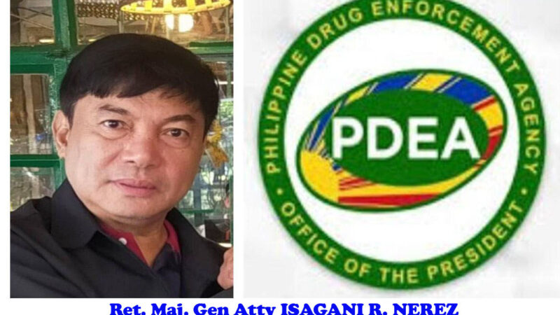 PBBM itinalaga si Retired Maj. Gen. Isagani R. Nerez bilang bagong PDEA Chief