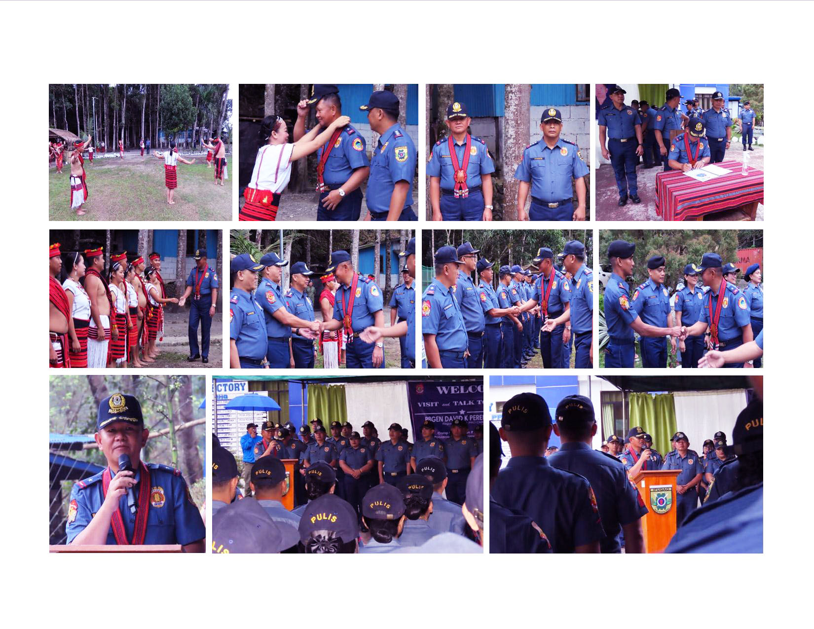 PRO-CAR RD DAVID K. PEREDO JR. visits the Hagiyo Cops, Ifugao Police Provincial Office