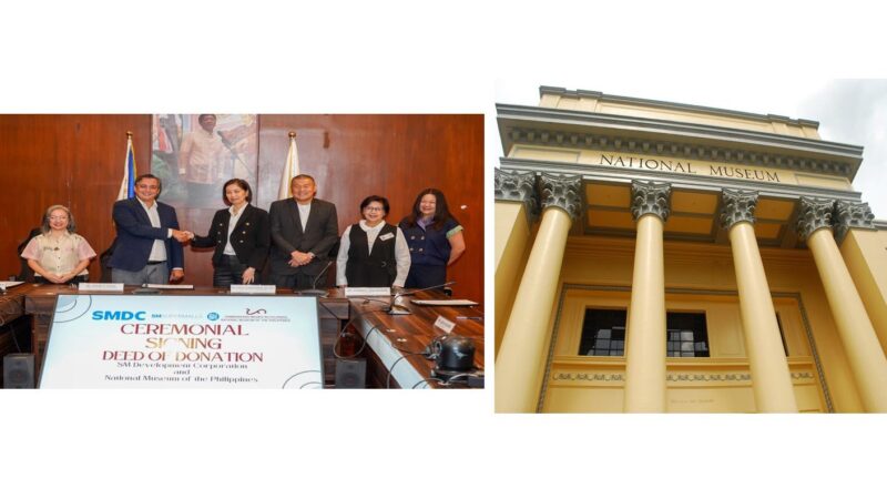 SMDC, SM Supermalls partner with the National Museum in landmark service donation