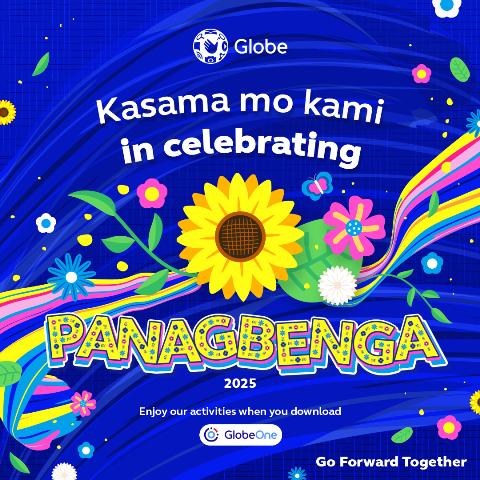 #GoForwardTogether:  Globe makes excitement bloom at Panagbenga 2025