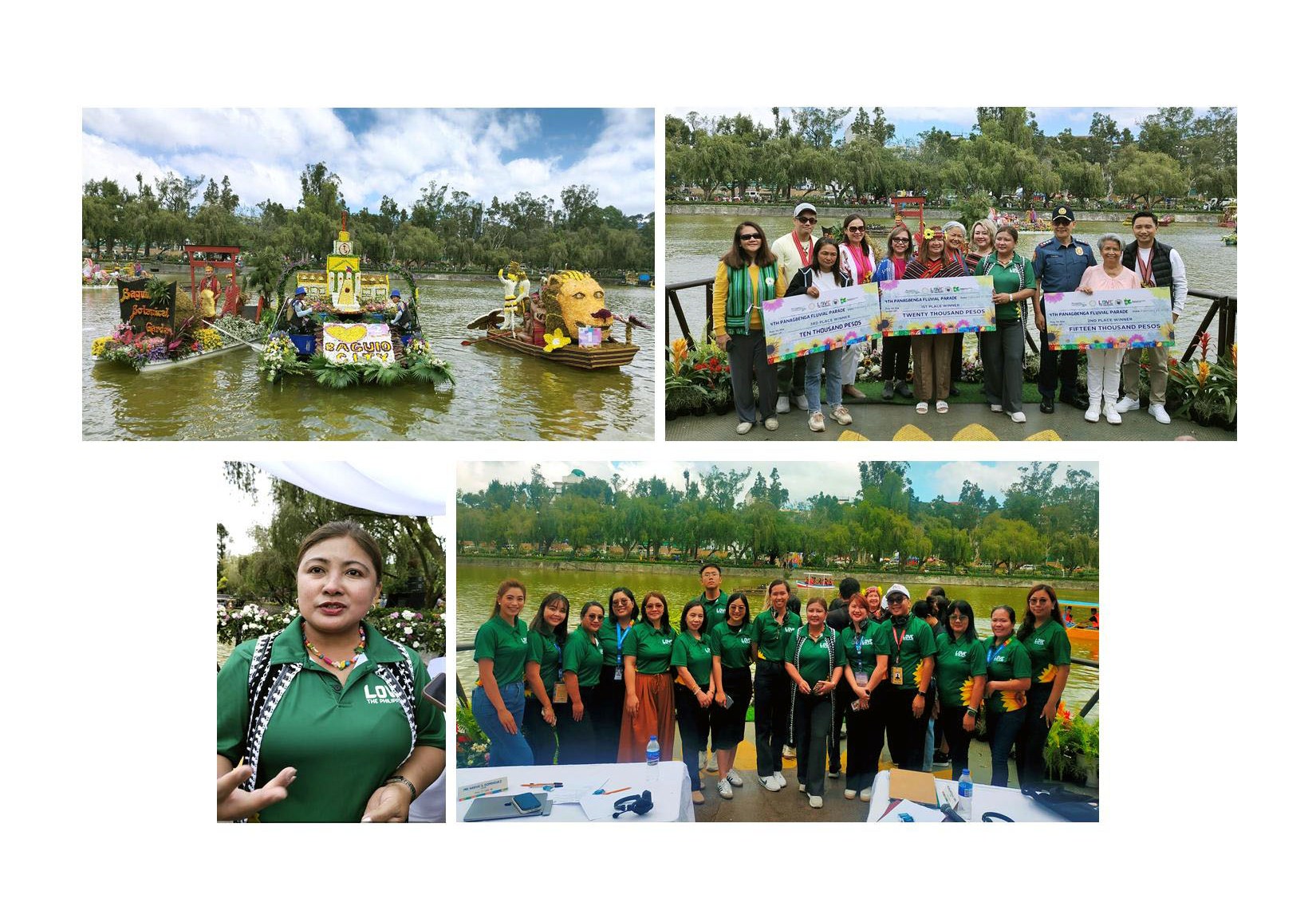 WINNERS OF THE 4TH PANAGBENGA FLUVIAL PARADE